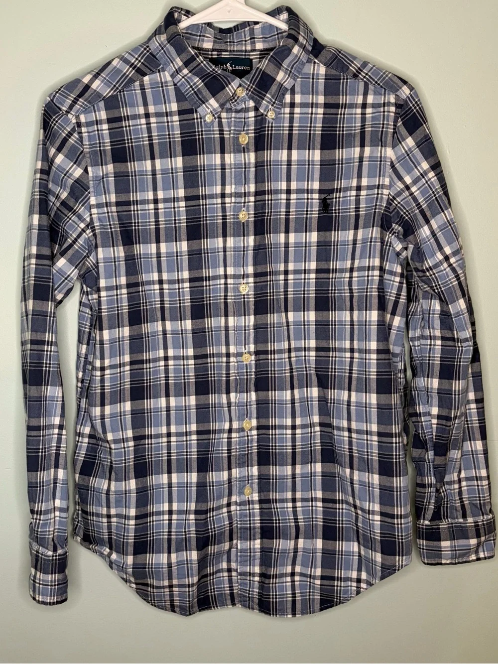 Polo Ralph Lauren Boys Classic Button-Down Shirt Size L 14-16